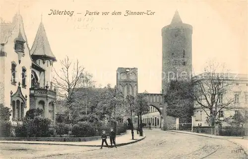 AK / Ansichtskarte Jueterbog Zinnaer Tor / Jueterbog