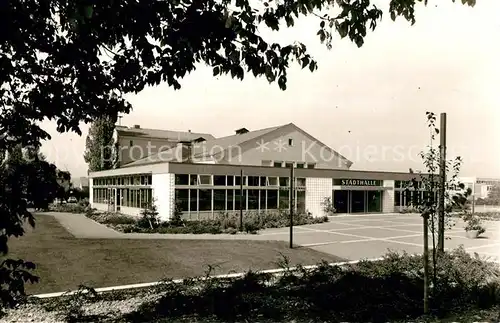 AK / Ansichtskarte Weingarten_Wuerttemberg Stadthalle / Weingarten Wuerttemberg