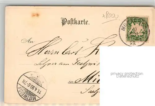 AK / Ansichtskarte Muenchen Altes Rathaus / Muenchen