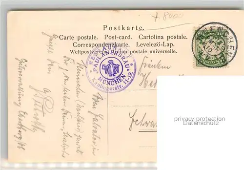 AK / Ansichtskarte Muenchen Salvator / Muenchen