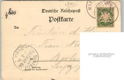 AK / Ansichtskarte Muenchen Maximilianeum Frauenkirche Siegestor / Muenchen