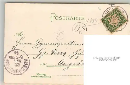 AK / Ansichtskarte Muenchen Panorama  / Muenchen