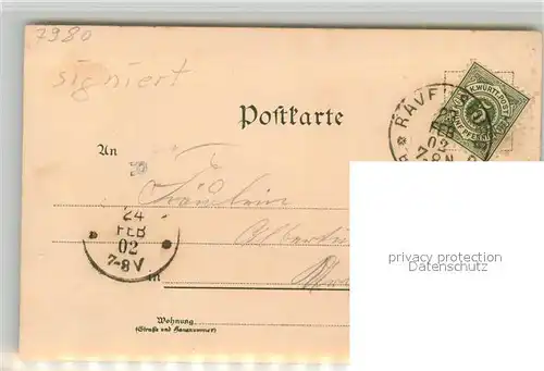 AK / Ansichtskarte Ravensburg_Wuerttemberg Mehlsack Obertor K?nstler Fritz Bergem / Ravensburg Wuerttemberg