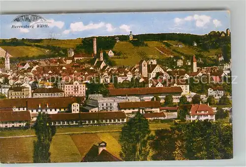 AK / Ansichtskarte Ravensburg_Wuerttemberg Panorama / Ravensburg Wuerttemberg