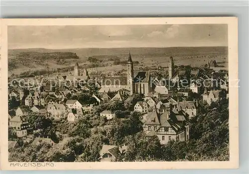 AK / Ansichtskarte Ravensburg_Wuerttemberg Panorama / Ravensburg Wuerttemberg