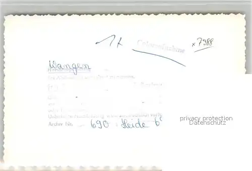 AK / Ansichtskarte Wangen_Allgaeu Stadtansicht / Wangen Allgaeu