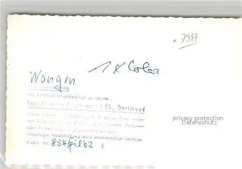 AK / Ansichtskarte Wangen_Allgaeu Stadtansicht  / Wangen Allgaeu