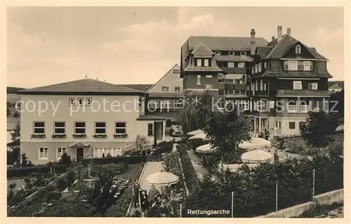 AK / Ansichtskarte Moettlingen Erholungseim Rettungsarche Moettlingen