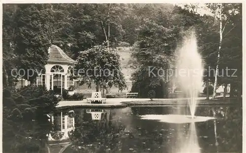 AK / Ansichtskarte Bad_Liebenzell Trinkhalle mit See Bad_Liebenzell