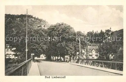 AK / Ansichtskarte Bad_Liebenzell Brueckenpartie Bad_Liebenzell