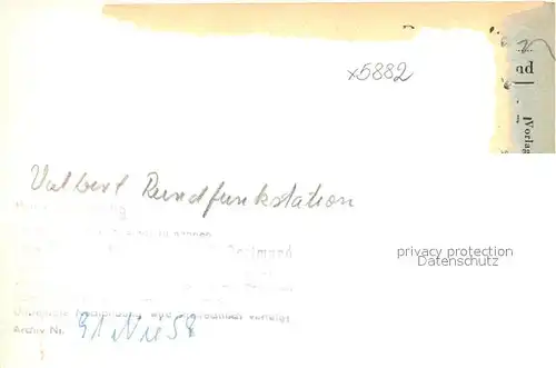 AK / Ansichtskarte Valbert Rundfunkstation Valbert