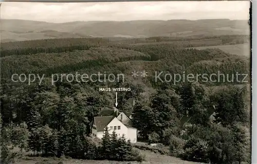 AK / Ansichtskarte Luedenscheid Berghotel Haus Wissing Homertturm Luedenscheid