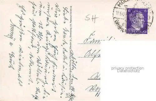 AK / Ansichtskarte Moelln_Lauenburg Kirche See Moelln_Lauenburg