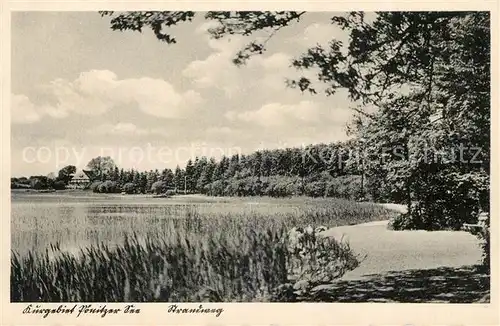 AK / Ansichtskarte Poenitz_See Strandweg Seepanorama Poenitz_See