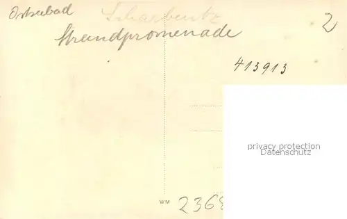 AK / Ansichtskarte Scharbeutz_Ostseebad Strandpromenade Scharbeutz_Ostseebad
