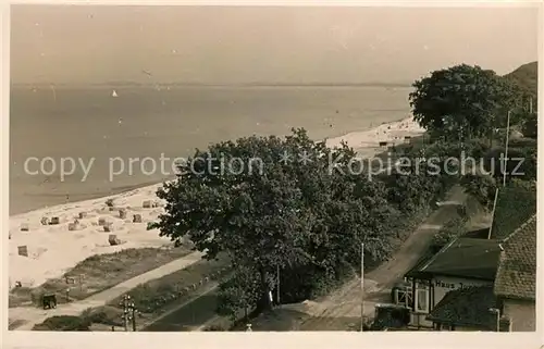 AK / Ansichtskarte Scharbeutz_Ostseebad Strand Uferpromenade Scharbeutz_Ostseebad