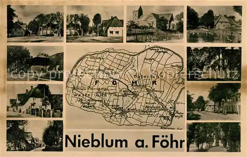 AK / Ansichtskarte Nieblum Ortsansichten Nieblum