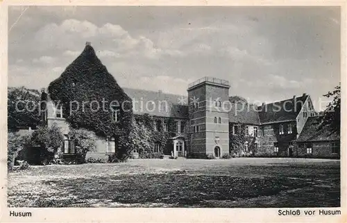 AK / Ansichtskarte Husum_Nordfriesland Schloss Husum_Nordfriesland