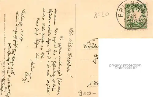 AK / Ansichtskarte Erlangen Prinz Ludwigbruecke Erlangen