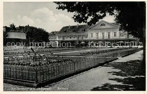 AK / Ansichtskarte Bad_Duerkheim Kurhaus Bad_Duerkheim