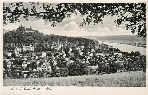 AK / Ansichtskarte Linz_Rhein Panorama Kirche  Linz_Rhein