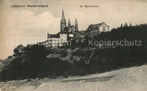 AK / Ansichtskarte Waldbreitbach_Wied Marienhaus Waldbreitbach Wied
