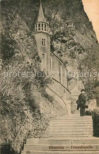 AK / Ansichtskarte Oberstein_Nahe Felsenkapelle Oberstein_Nahe