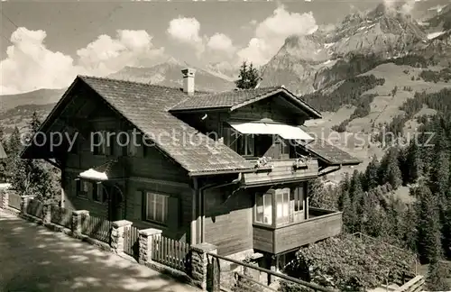 AK / Ansichtskarte Adelboden Chalet Violetta Adelboden