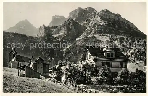 AK / Ansichtskarte Oberrickenbach Pension post Wallenstock Oberrickenbach