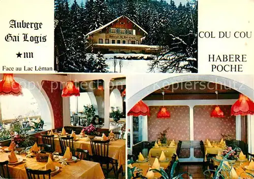AK / Ansichtskarte Habere Poche Auberge Gai Logis Habere Poche