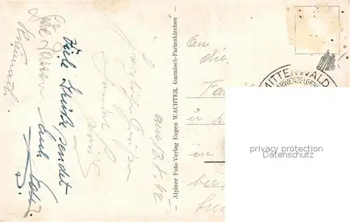 AK / Ansichtskarte Mittenwald_Bayern Kirche Mittenwald Bayern