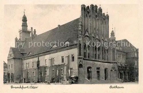 AK / Ansichtskarte Frankfurt_Oder Rathaus Frankfurt Oder