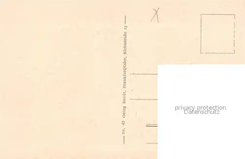 AK / Ansichtskarte Frankfurt_Oder Rathaus Frankfurt Oder