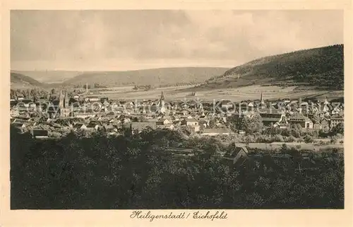 AK / Ansichtskarte Heiligenstadt_Eichsfeld Panorama Heiligenstadt_Eichsfeld