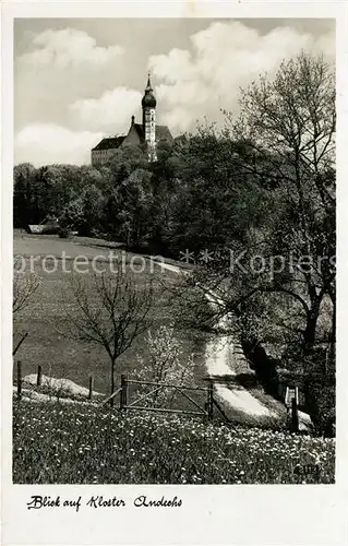 AK / Ansichtskarte Andechs Kloster Andechs Andechs