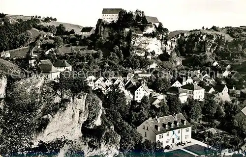 AK / Ansichtskarte Pottenstein_Oberfranken Teilansicht Pottenstein_Oberfranken