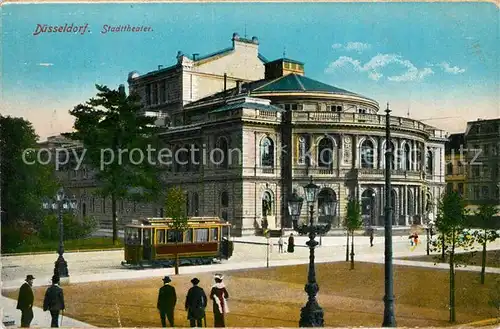 AK / Ansichtskarte Duesseldorf Stadttheater Duesseldorf