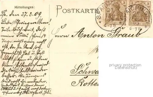 AK / Ansichtskarte Stuttgart Rathaus Stuttgart