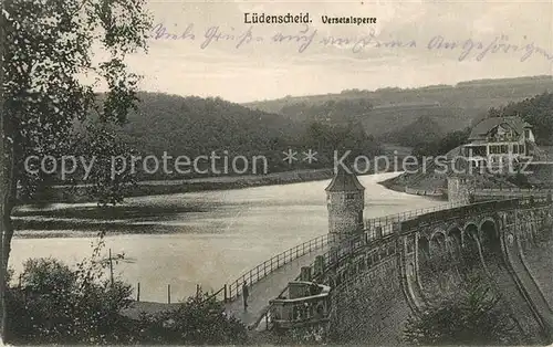 AK / Ansichtskarte Luedenscheid Versetalsperre Luedenscheid