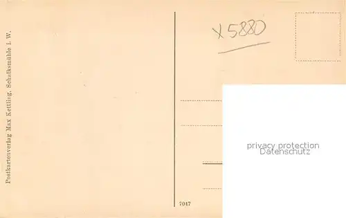 AK / Ansichtskarte Versetalsperre  Versetalsperre