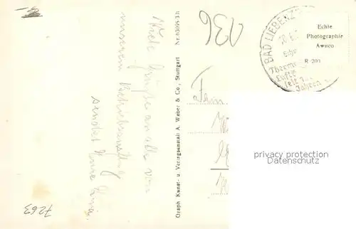 AK / Ansichtskarte Bad_Liebenzell  Bad_Liebenzell