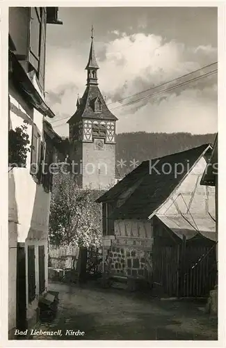 AK / Ansichtskarte Bad_Liebenzell Kirchenpartie Bad_Liebenzell