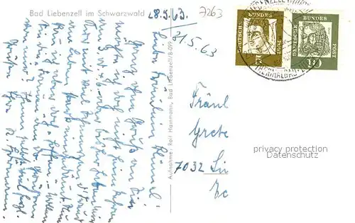 AK / Ansichtskarte Bad_Liebenzell  Bad_Liebenzell