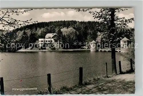 AK / Ansichtskarte Fuerwiggetalsperre  Fuerwiggetalsperre
