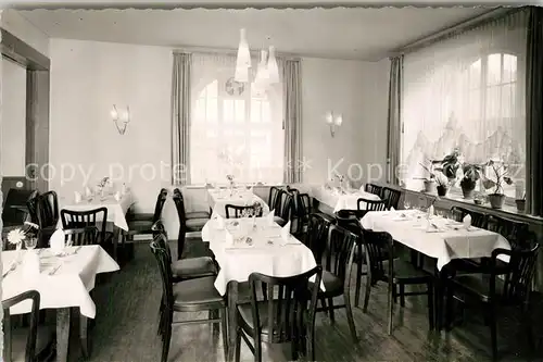 AK / Ansichtskarte Brueninghausen Hotel Duecker Speisesaal Brueninghausen