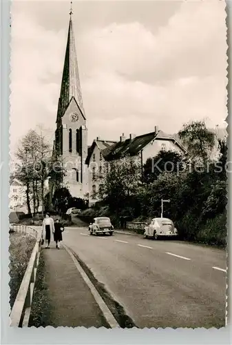 AK / Ansichtskarte Bruegge_Luedenscheid Kirchenpartie Bruegge Luedenscheid