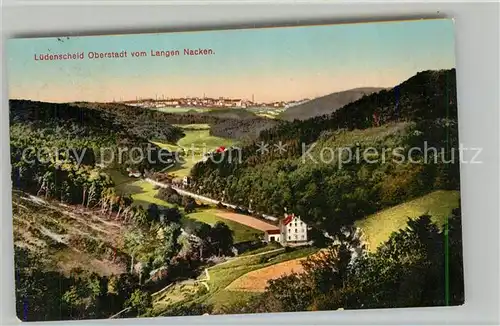AK / Ansichtskarte Luedenscheid Oberstadt vom Langen Nacken Luedenscheid