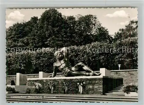 AK / Ansichtskarte Luedenscheid Ehrenmal Luedenscheid
