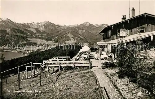 AK / Ansichtskarte Neureuth_Tegernsee Neureuth Haus  Neureuth Tegernsee