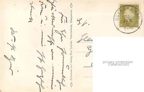 AK / Ansichtskarte Untergrainau Panorama Untergrainau